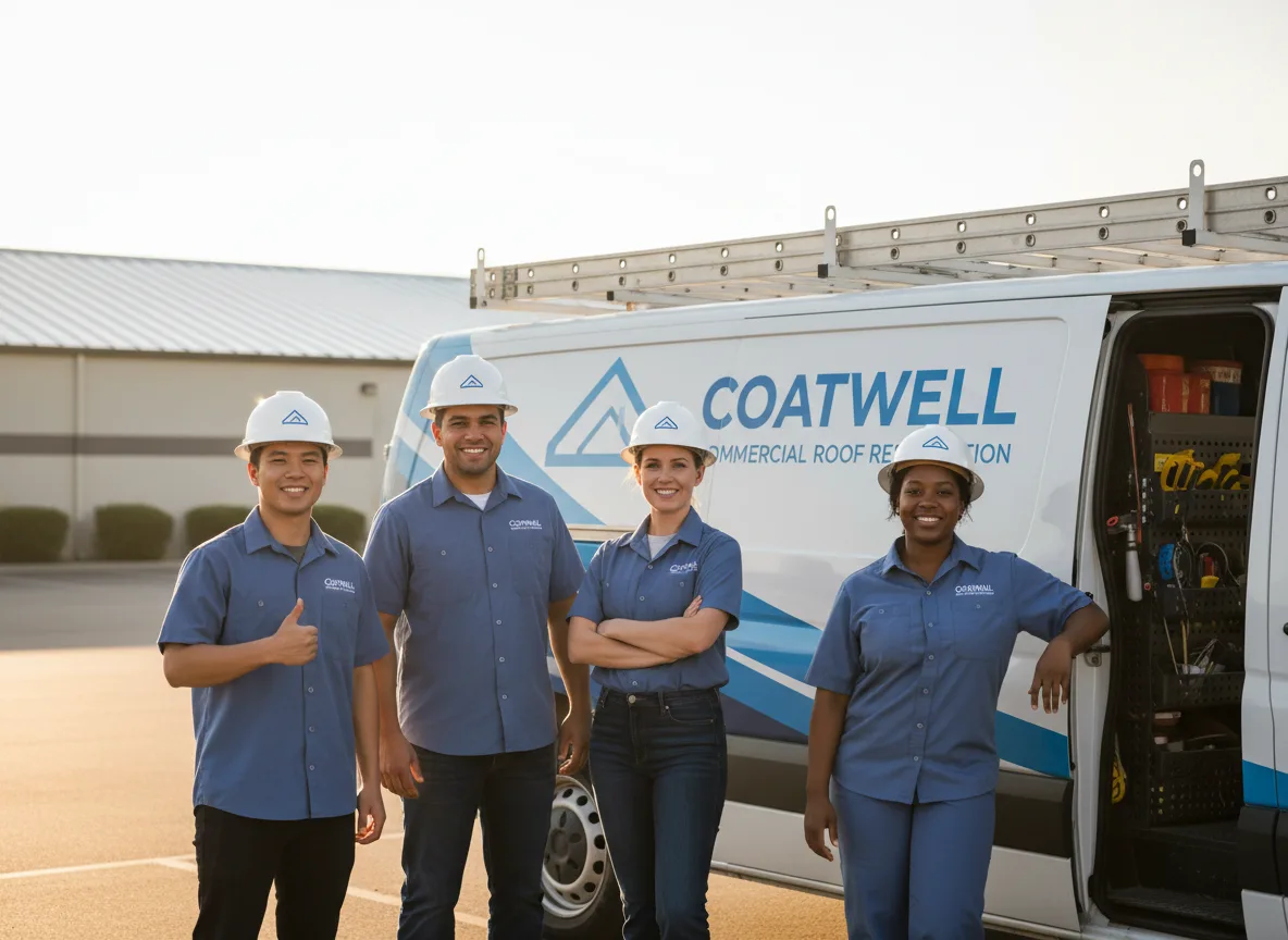 Commercial roof coating company in Lefors, TX